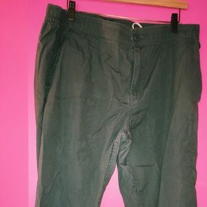 Great grey jcrew chino joggers XL